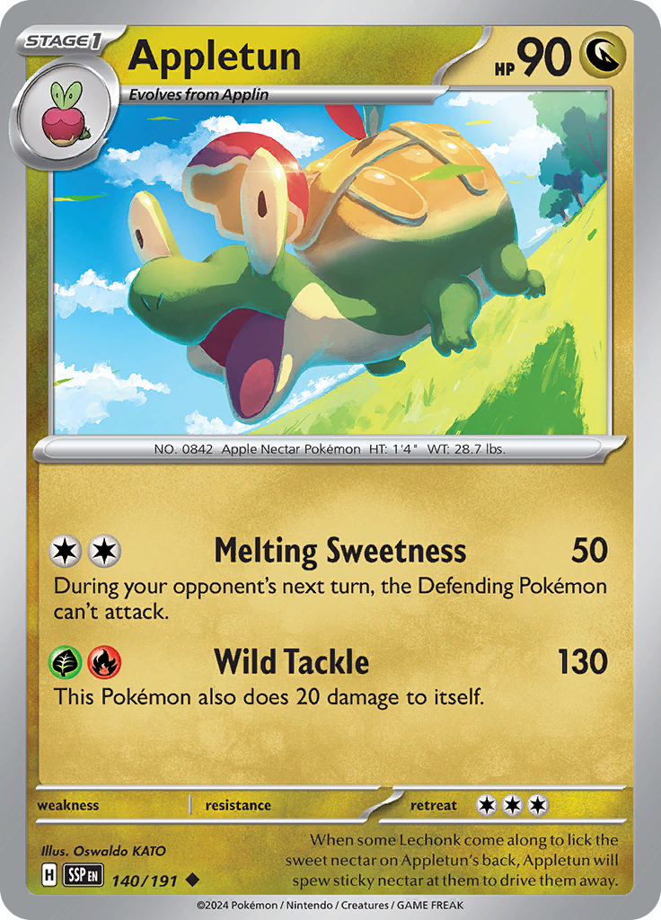 Appletun (Reverse Holo)