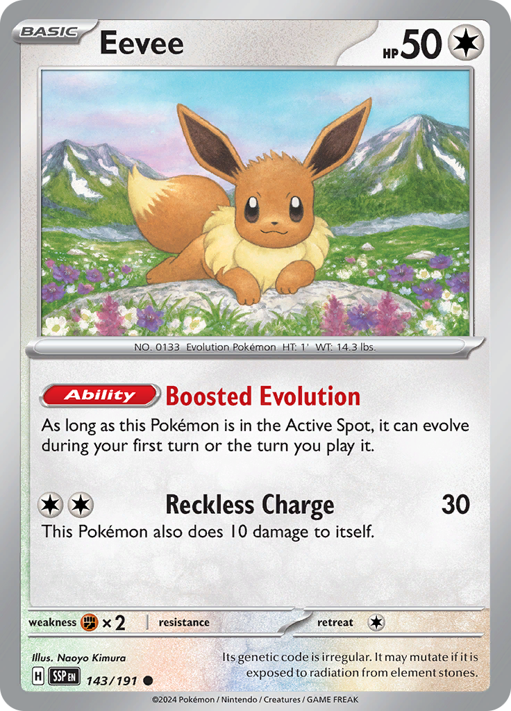 Eevee (Reverse Holo)