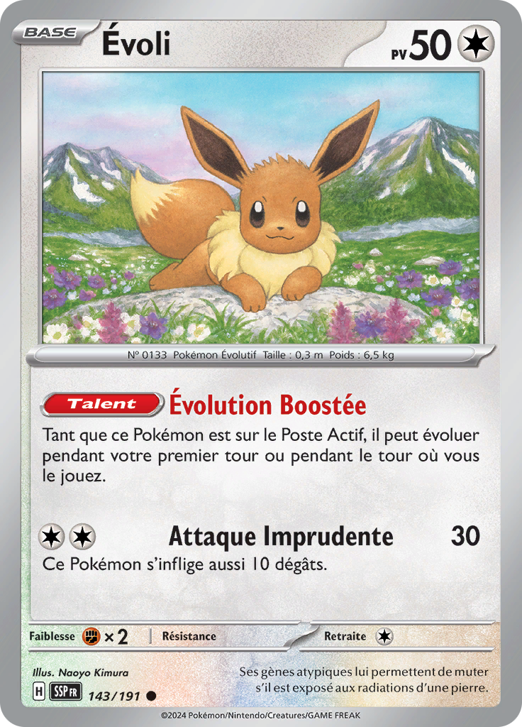 Évoli (Reverse Holo)