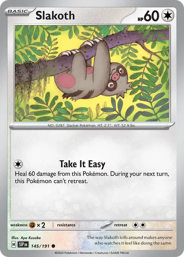 Slakoth (Reverse Holo)