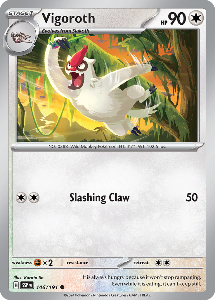 Vigoroth (Reverse Holo)