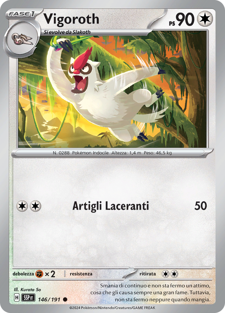 Vigoroth (Reverse Holo)