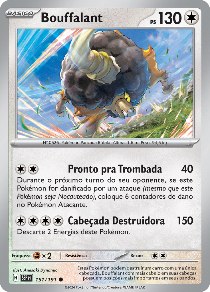 Bouffalant (Reverse Holo)