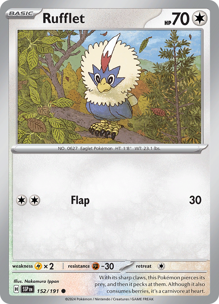 Rufflet (Reverse Holo)