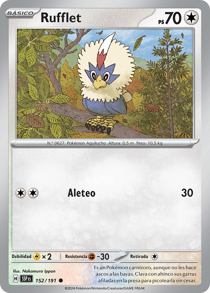 Rufflet (Reverse Holo)