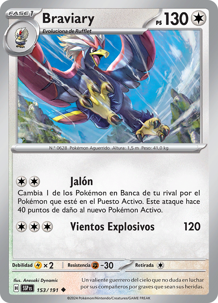 Braviary (Reverse Holo)