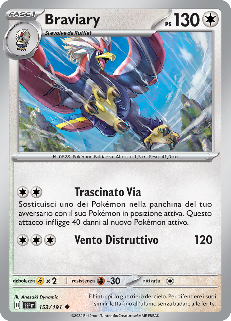 Braviary (Reverse Holo)