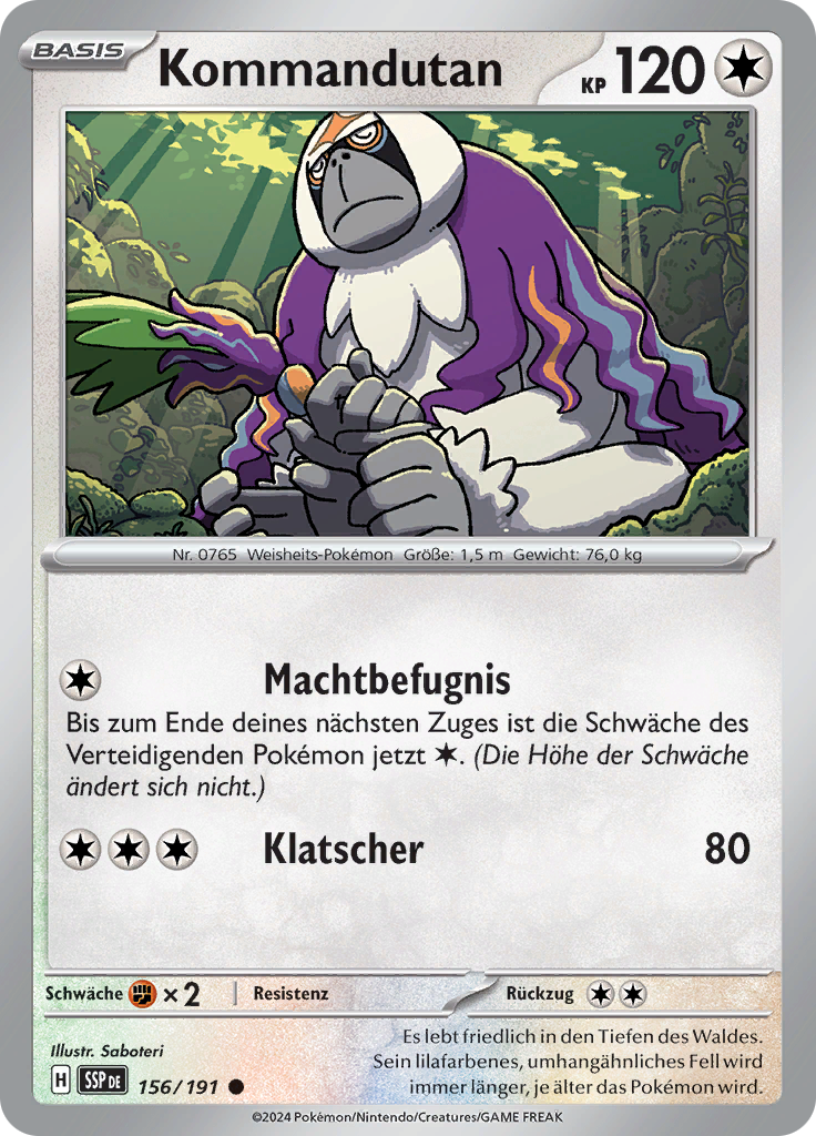 Kommandutan (Reverse Holo)