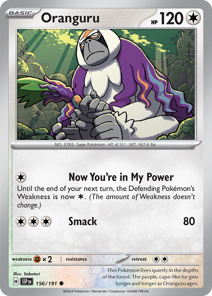 Oranguru (Reverse Holo)
