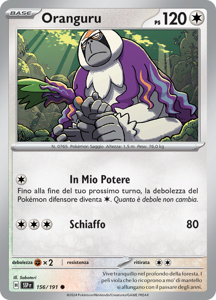 Oranguru (Reverse Holo)