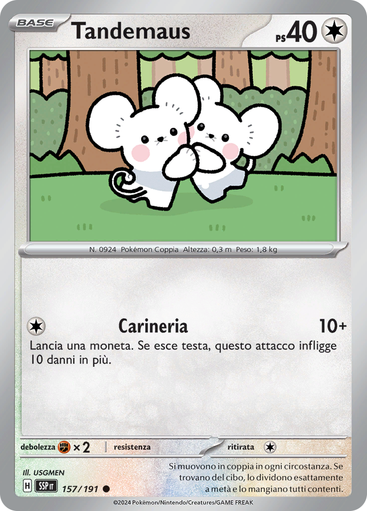 Tandemaus (Reverse Holo)
