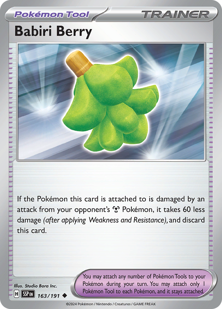Babiri Berry (Reverse Holo)