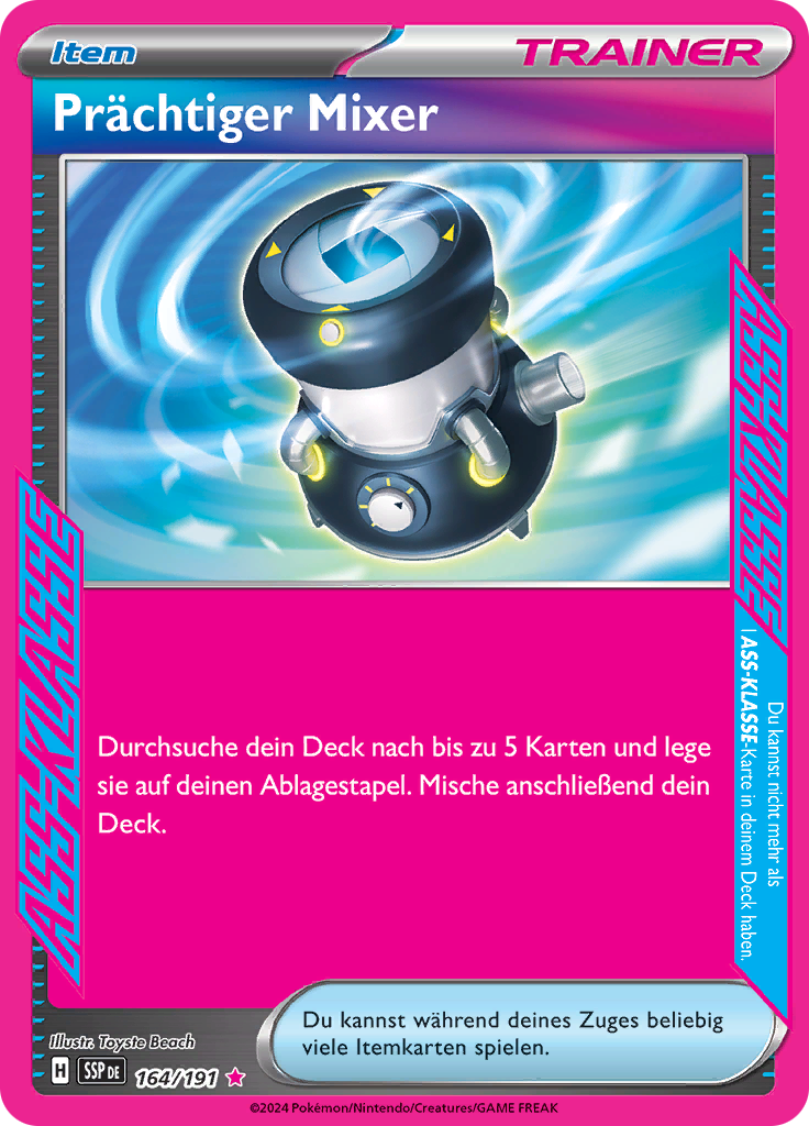 Prächtiger Mixer