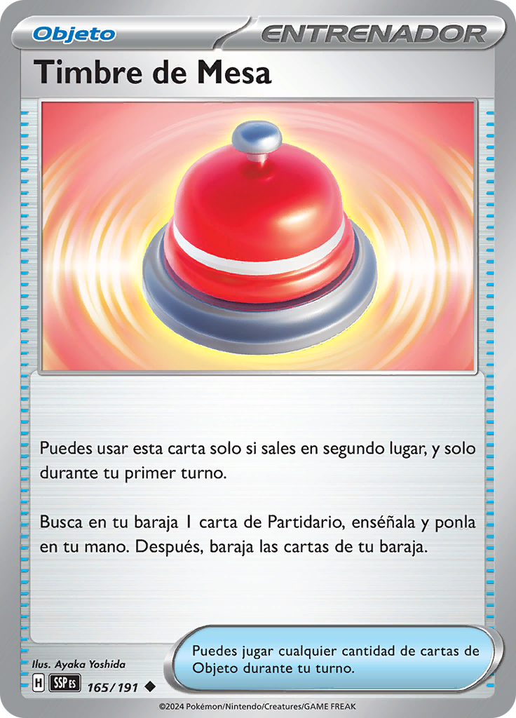 Timbre de Mesa (Reverse Holo)