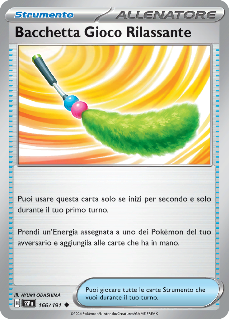 Bacchetta Gioco Rilassante (Reverse Holo)
