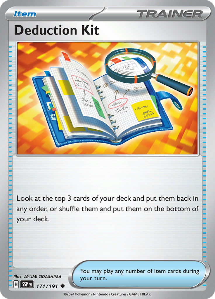Deduction Kit (Reverse Holo)