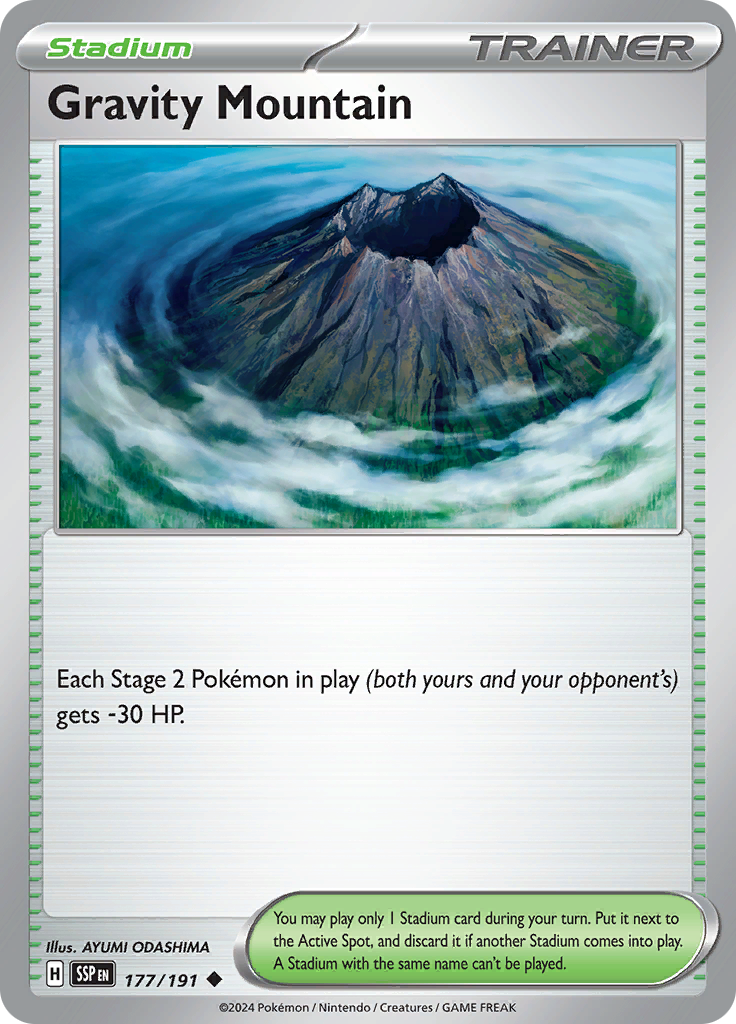 Gravity Mountain (Reverse Holo)