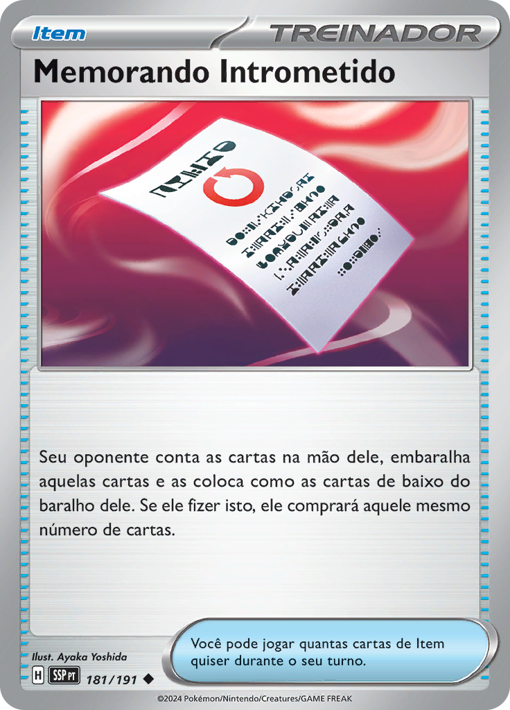 Memorando Intrometido (Reverse Holo)