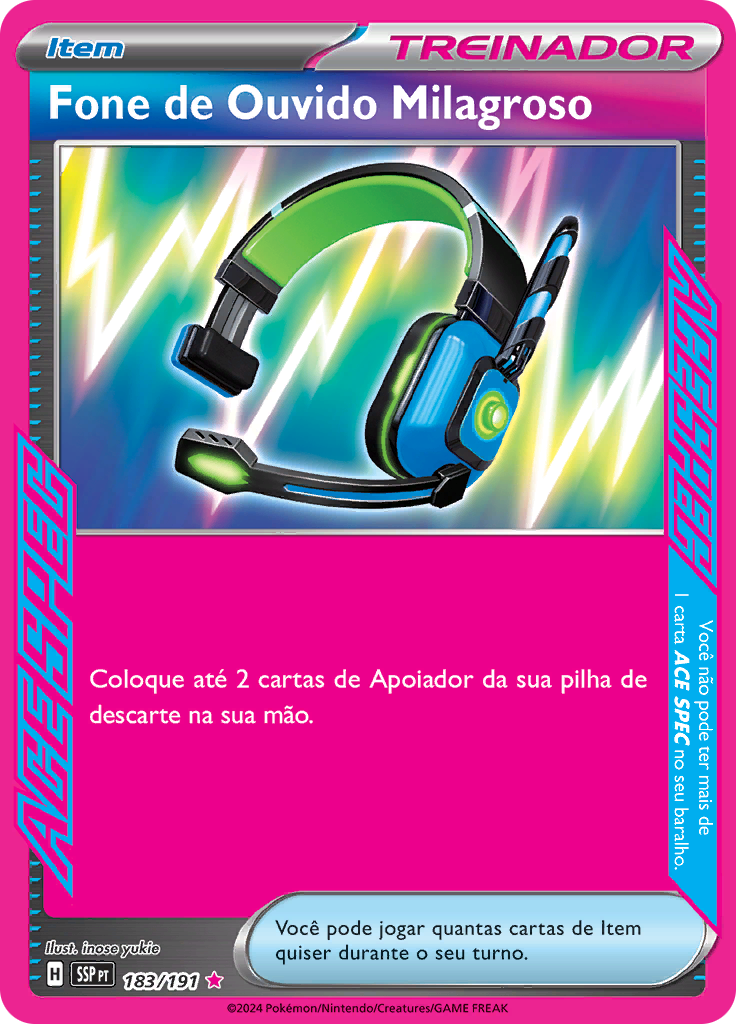 Fone de Ouvido Milagroso