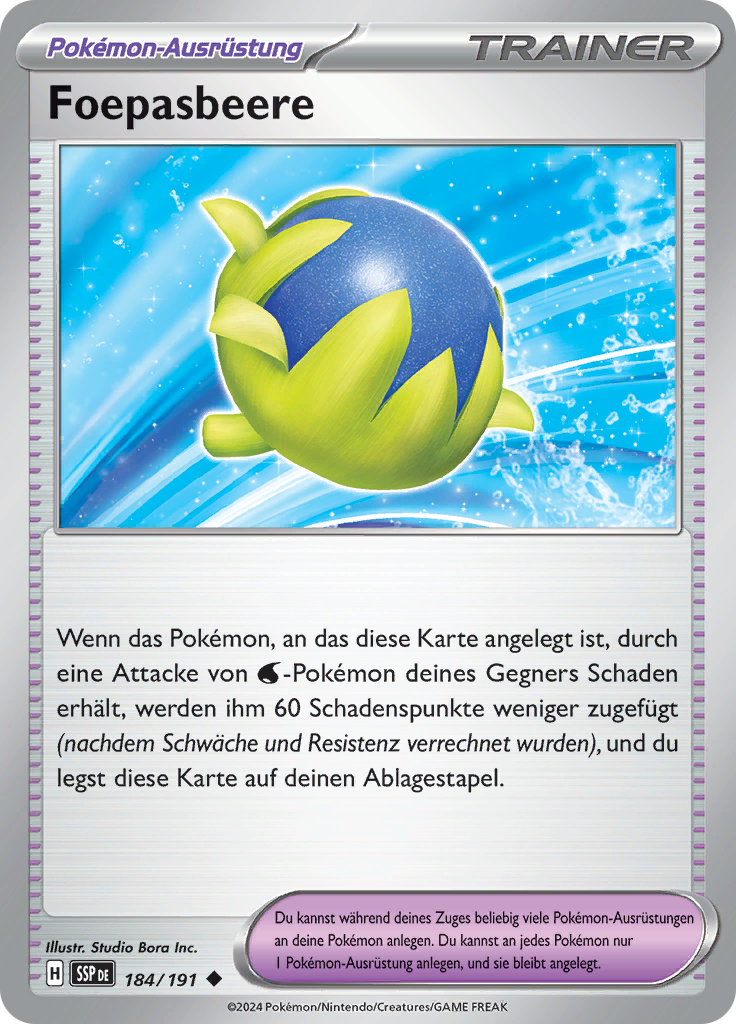 Foepasbeere (Reverse Holo)