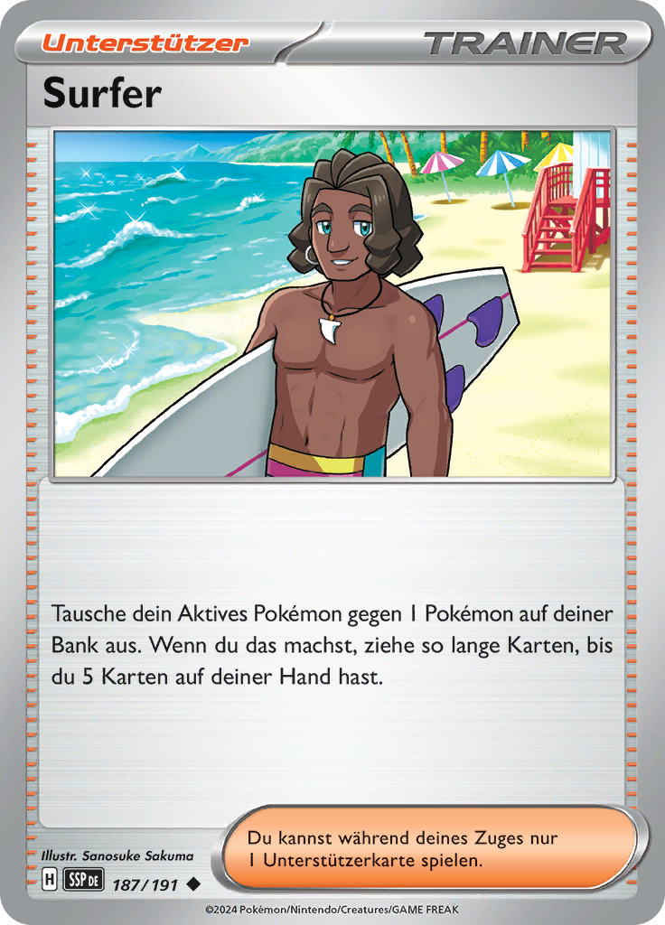 Surfer (Reverse Holo)