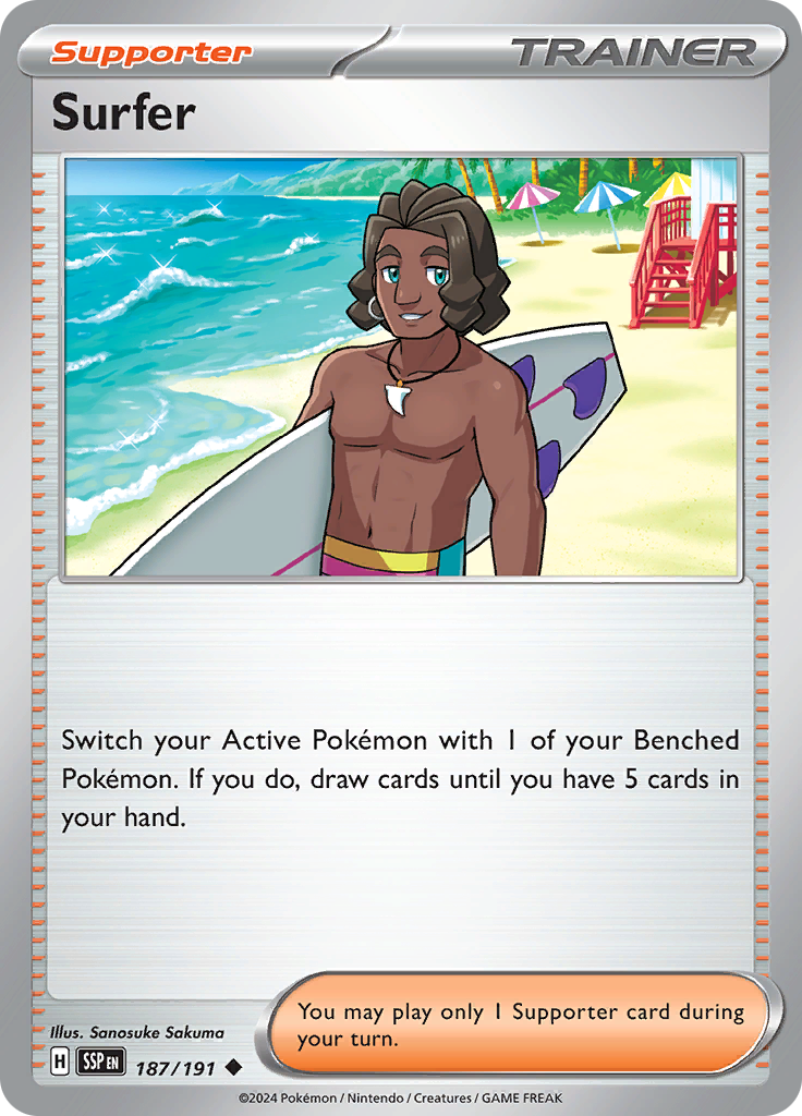 Surfer (Reverse Holo)