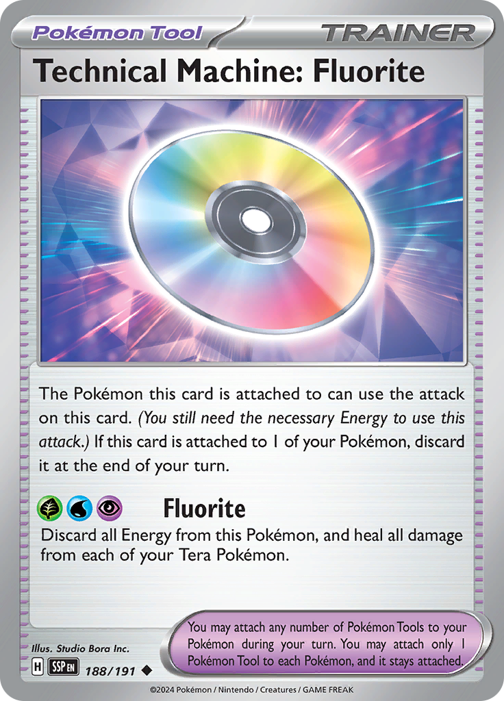 Technical Machine: Fluorite (Reverse Holo)