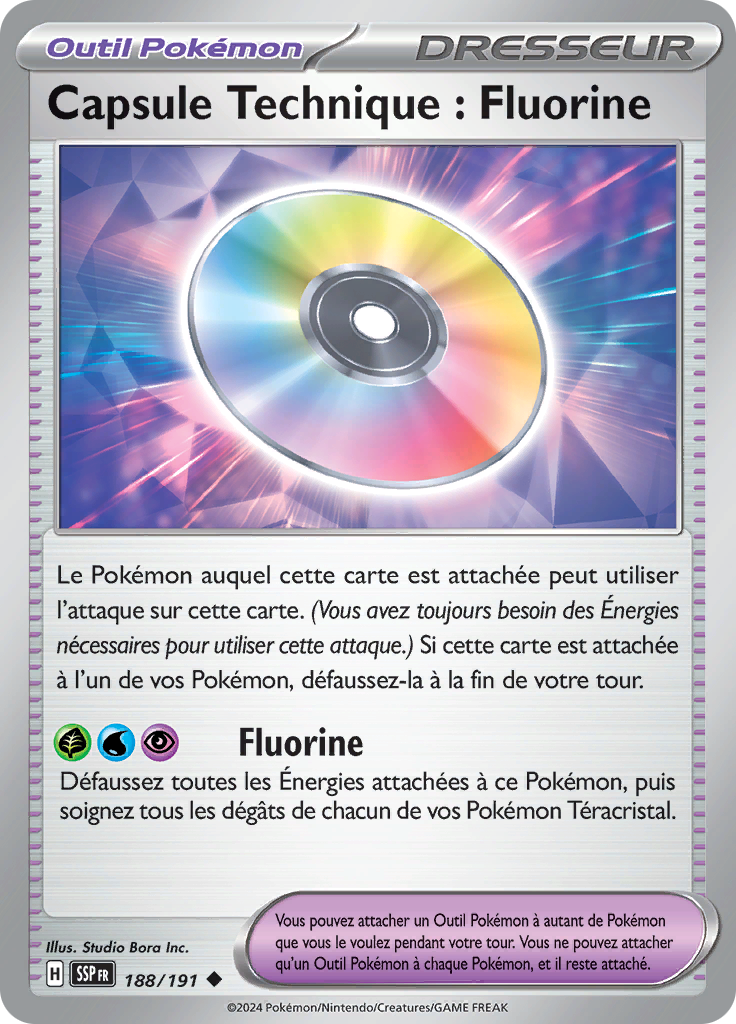 Capsule Technique : Fluorine (Reverse Holo)