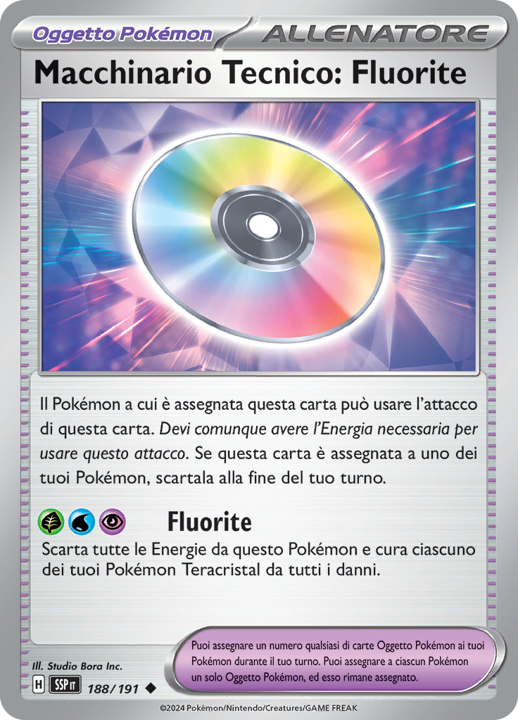 Macchinario Tecnico: Fluorite (Reverse Holo)