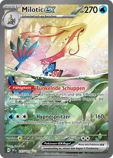 Milotic-ex — Stürmische Funken