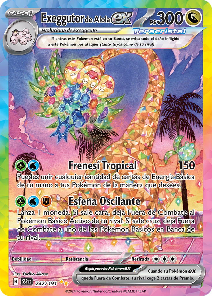 Exeggutor de Alola ex