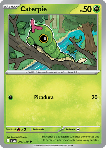 Caterpie (Reverse Holo)