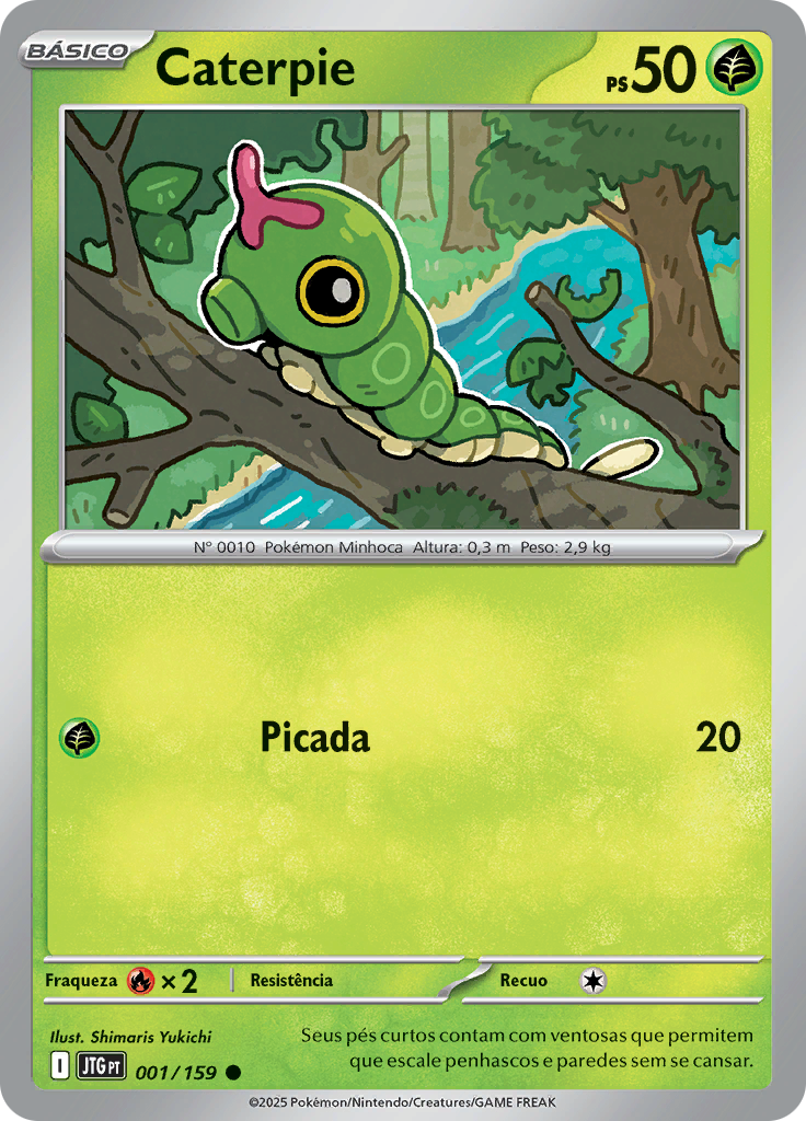 Caterpie (Reverse Holo)