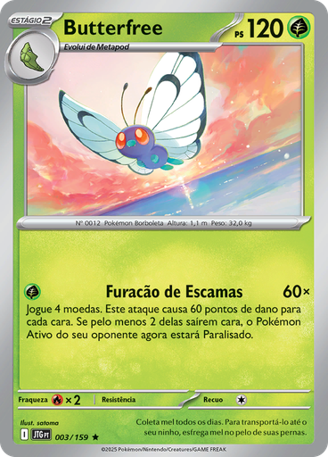 Butterfree (Reverse Holo)