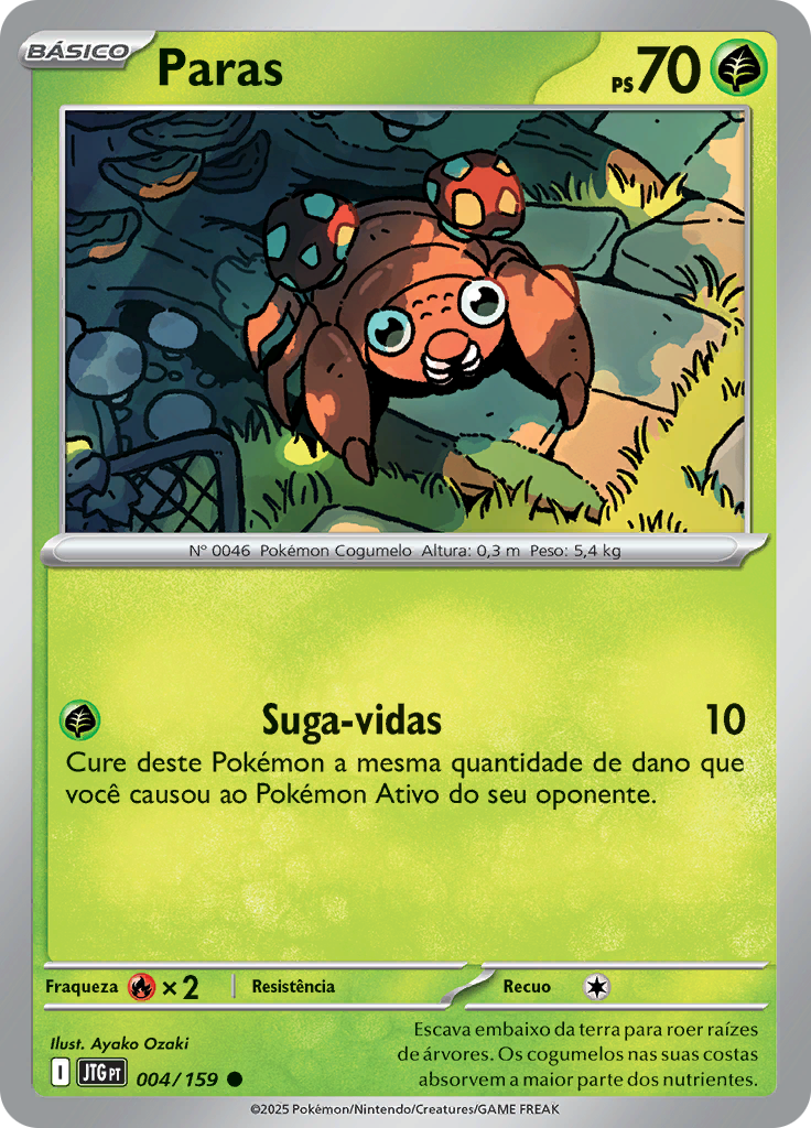 Paras (Reverse Holo)