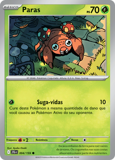 Paras (Reverse Holo)