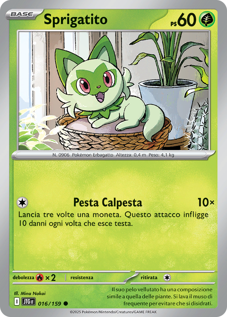 Sprigatito (Reverse Holo)