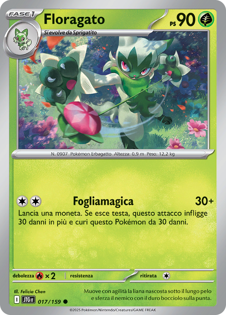 Floragato (Reverse Holo)