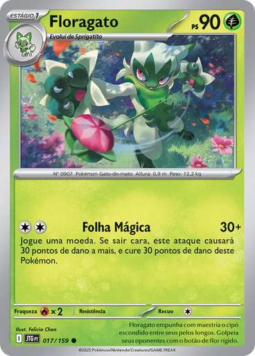 Floragato (Reverse Holo)