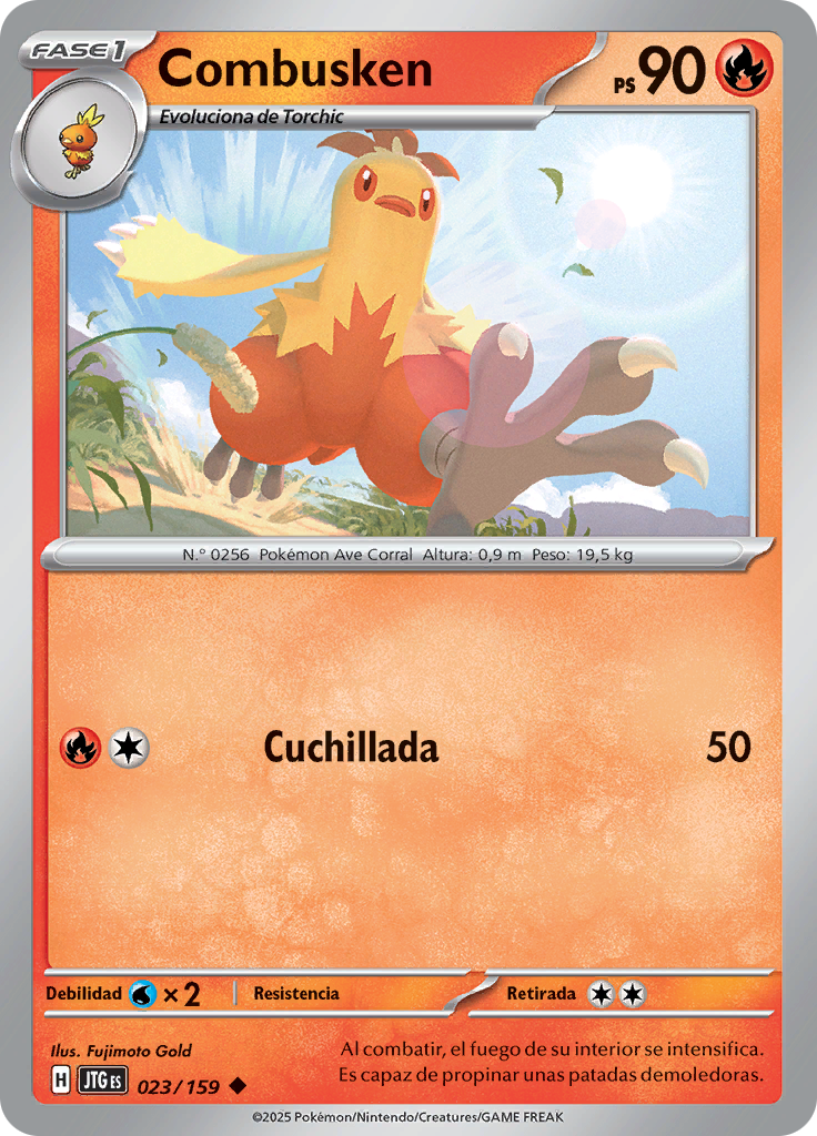 Combusken (Reverse Holo)