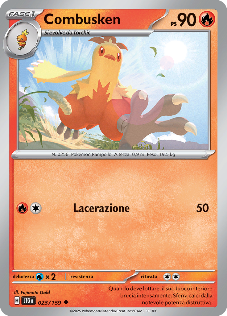 Combusken (Reverse Holo)