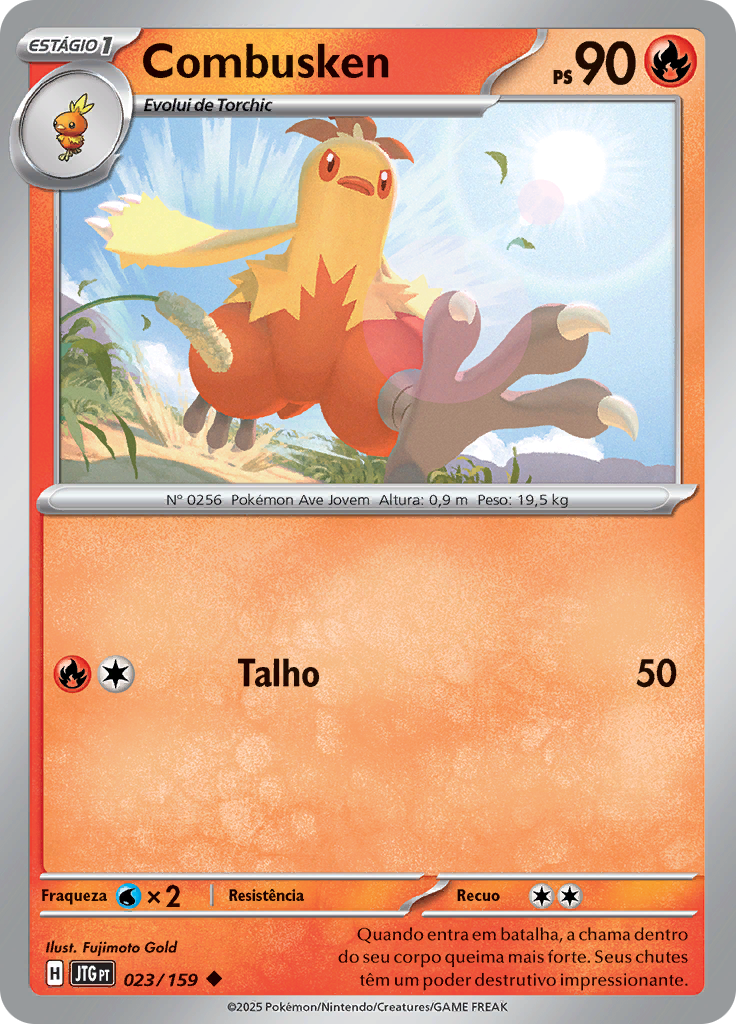 Combusken (Reverse Holo)