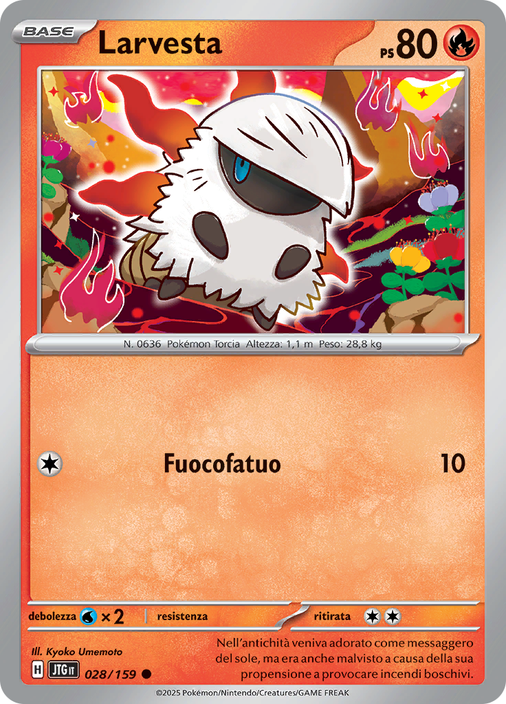 Larvesta (Reverse Holo)