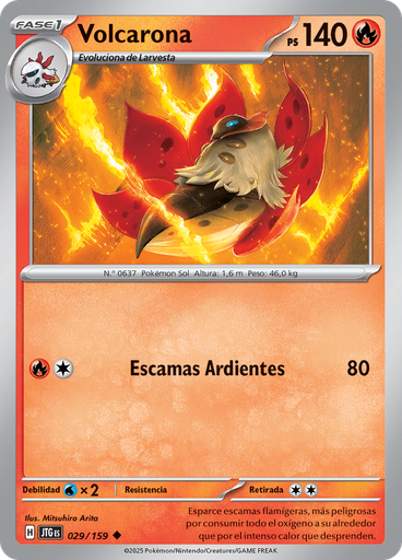 Volcarona (Reverse Holo)