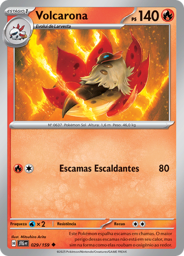 Volcarona (Reverse Holo)