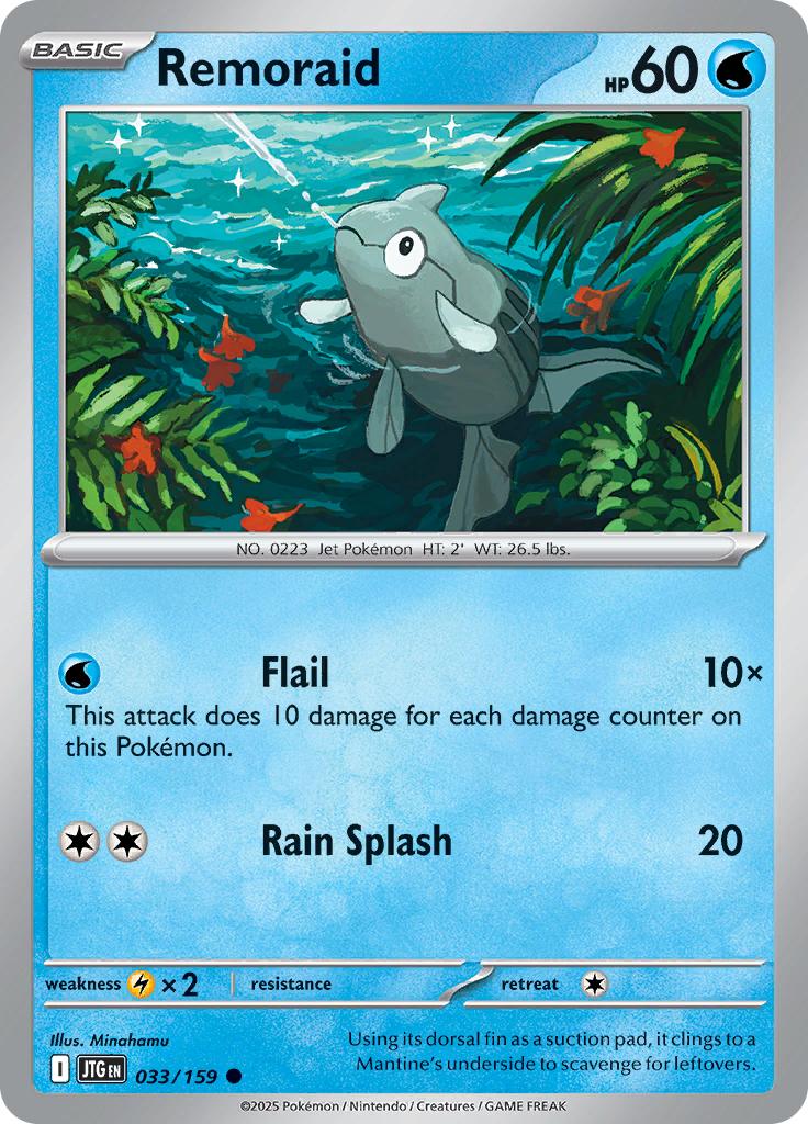 Remoraid (Reverse Holo)