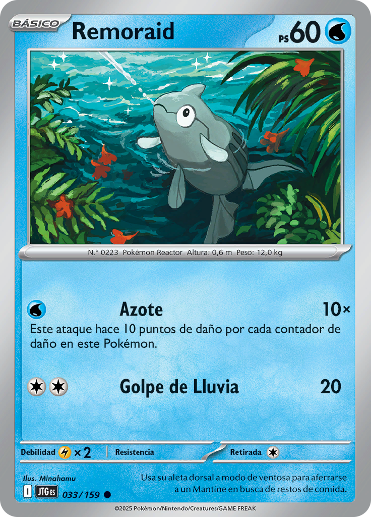 Remoraid (Reverse Holo)