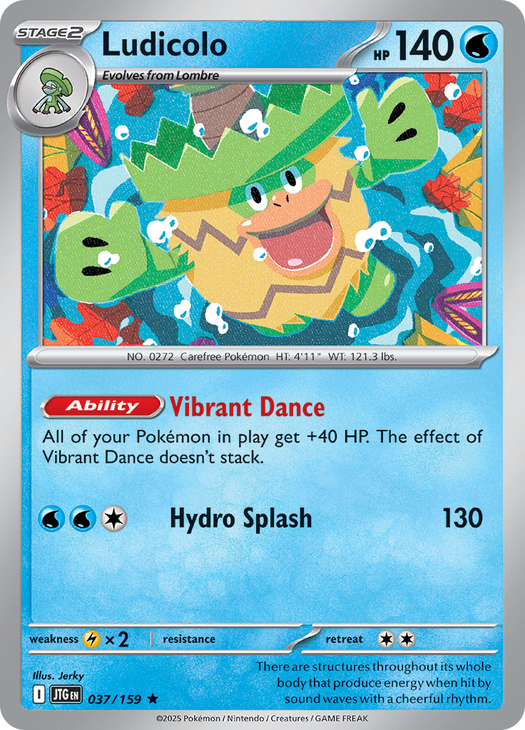 Ludicolo (Reverse Holo)