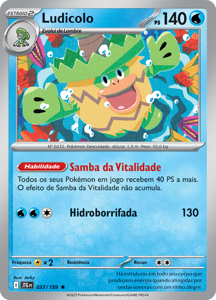 Ludicolo (Reverse Holo)