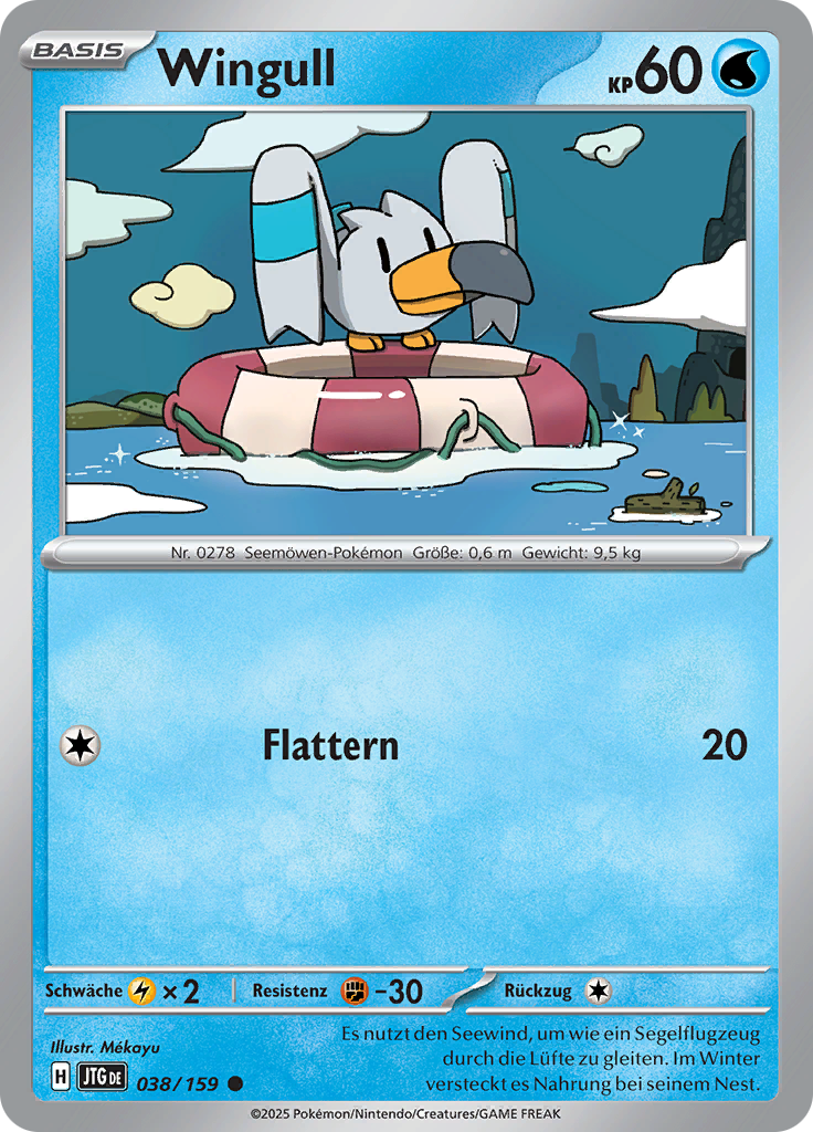 Wingull (Reverse Holo)